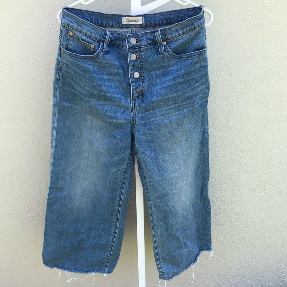 Madewell cropped jeans 👖